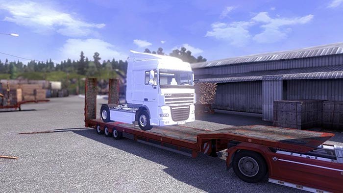 Прицеп Новые Грузы для Euro Truck Simulator 2