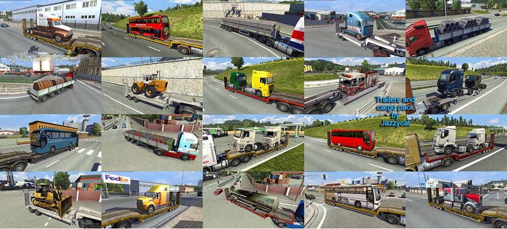 Прицеп Грузы для Euro Truck Simulator 2