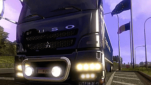 Грузовик Mitsubishi Fuso для Euro Truck Simulator 2