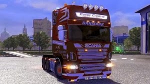 Грузовик Scania Ronny Ceusters для Euro Truck Simulator 2