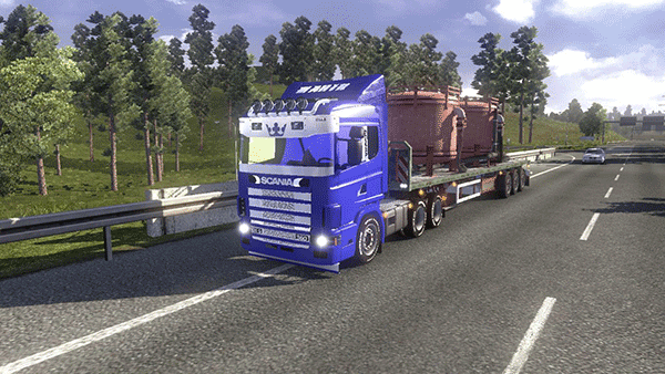 Грузовик SCANIA 124G-360 для Euro Truck Simulator 2
