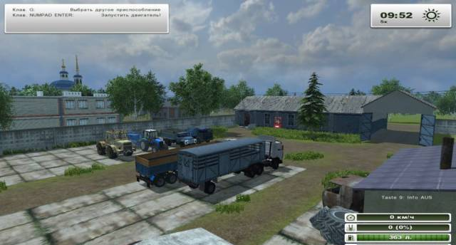 Карта Колхоз - Рассвет для Farming Simulator 2013