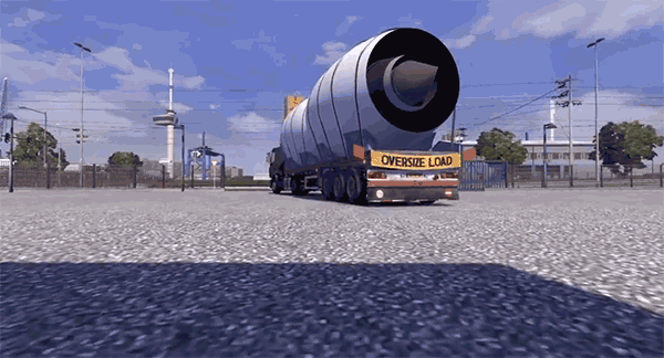 Прицепы негабаритные для Euro Truck Simulator 2