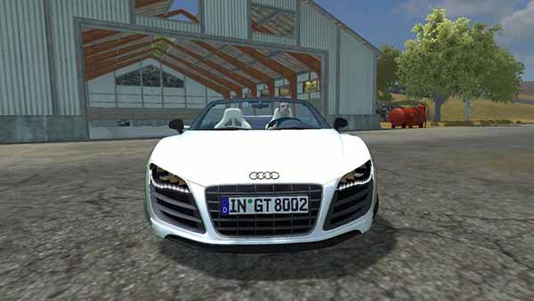 Машина Audi R8 для Farming Simulator 2013