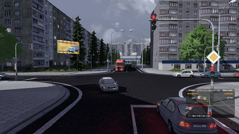 Карта России RTS для Euro Truck Simulator 2