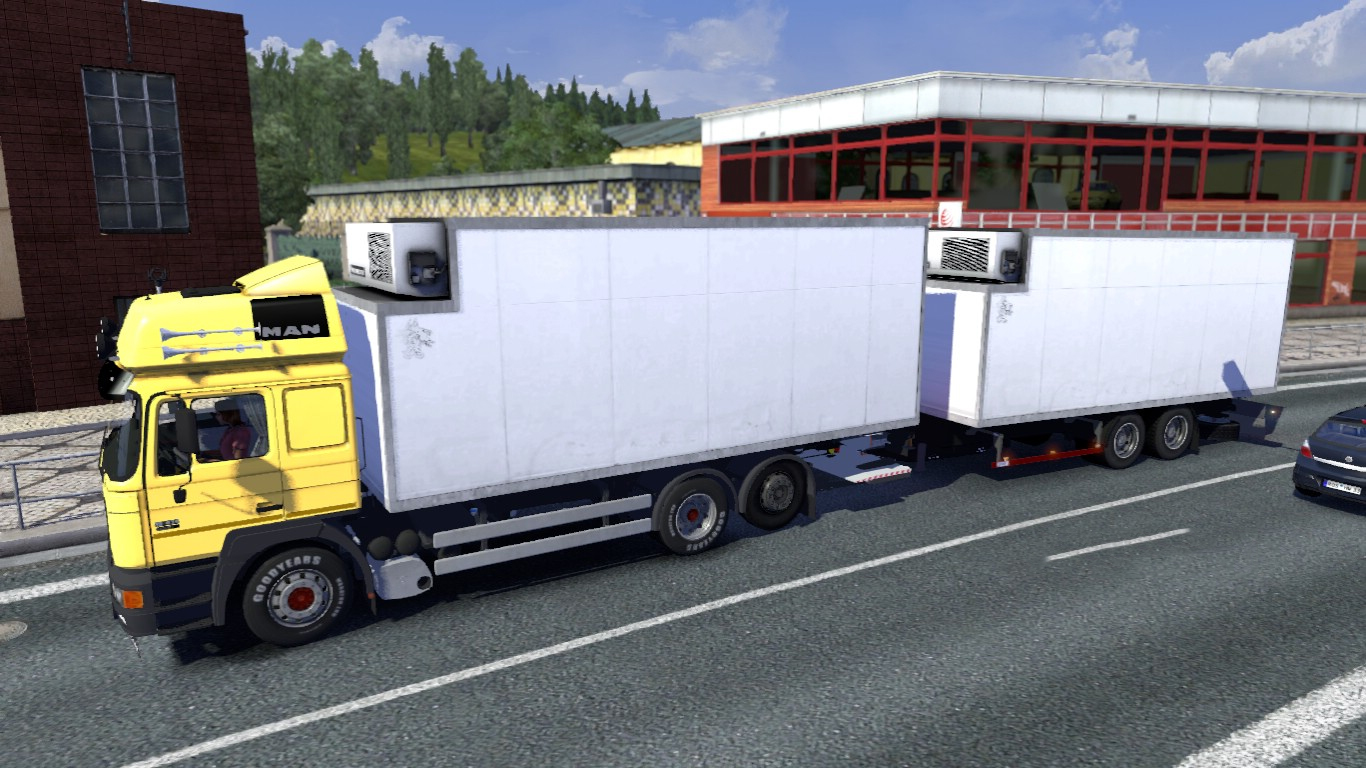 Грузовик MAN F2000 BDF для Euro Truck Simulator 2