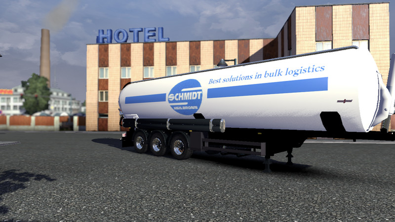 Прицеп Schmidt Heilbronn Silo Trailer для Euro Truck Simulator 2